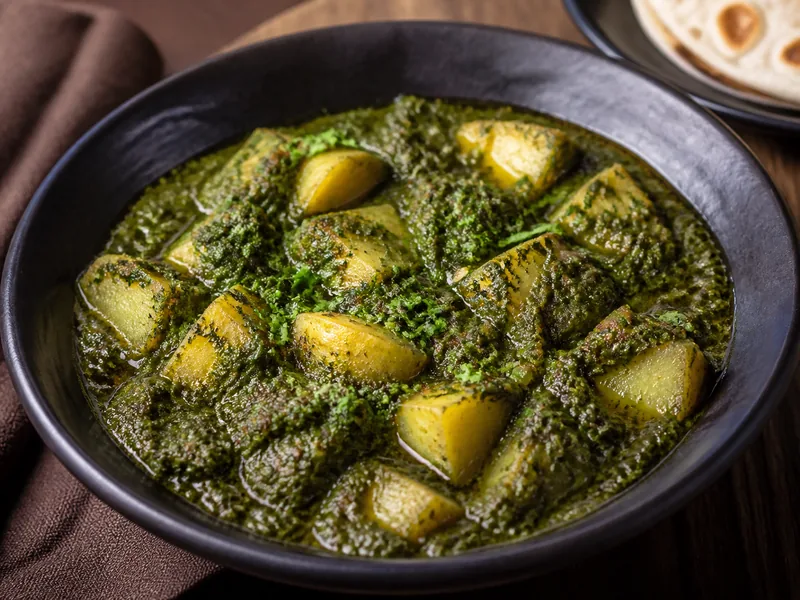Danie Aloo Palak