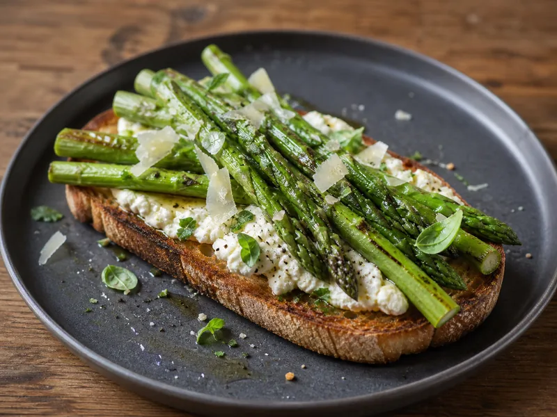 Danie Bruschetta ze szparagami