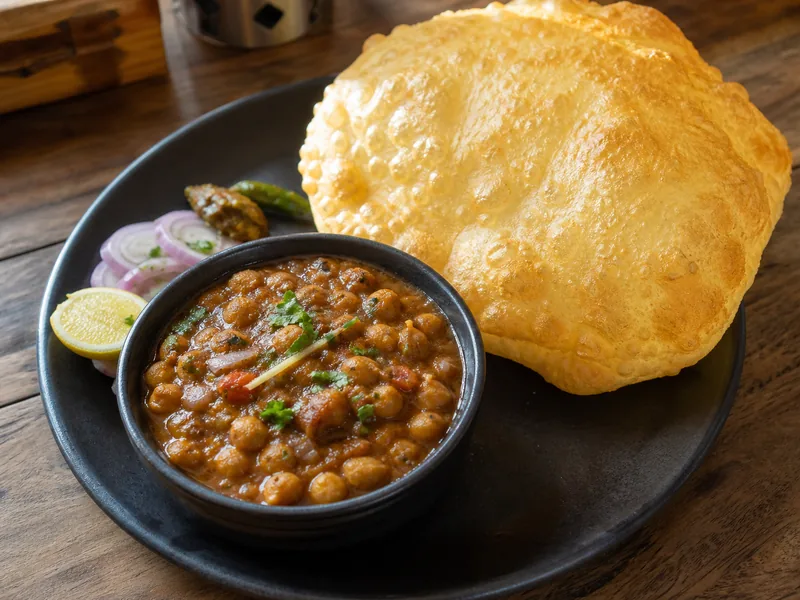 Danie Chole Bhature