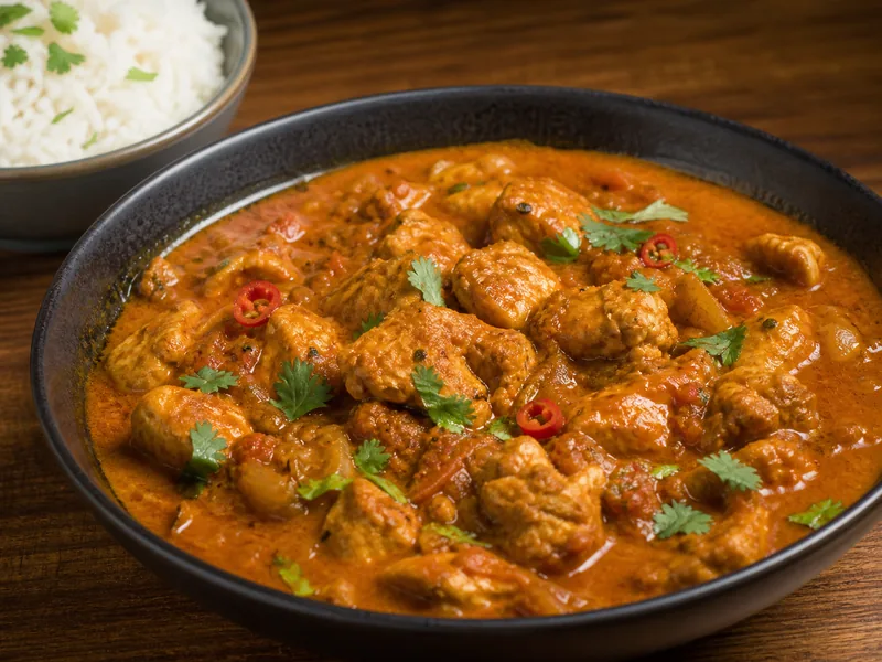 Danie Curry z kurczakiem