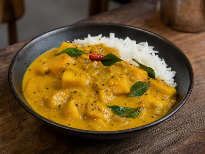 Danie Curry z mango