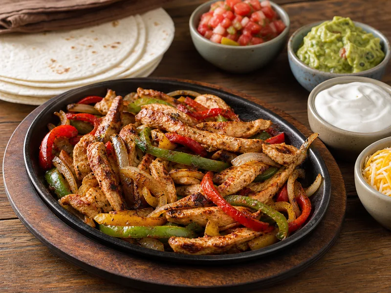 Danie Fajita z kurczakiem