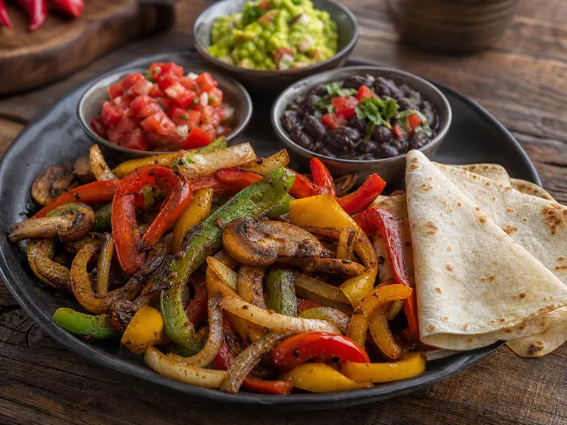 Danie Fajitas wegetariańskie
