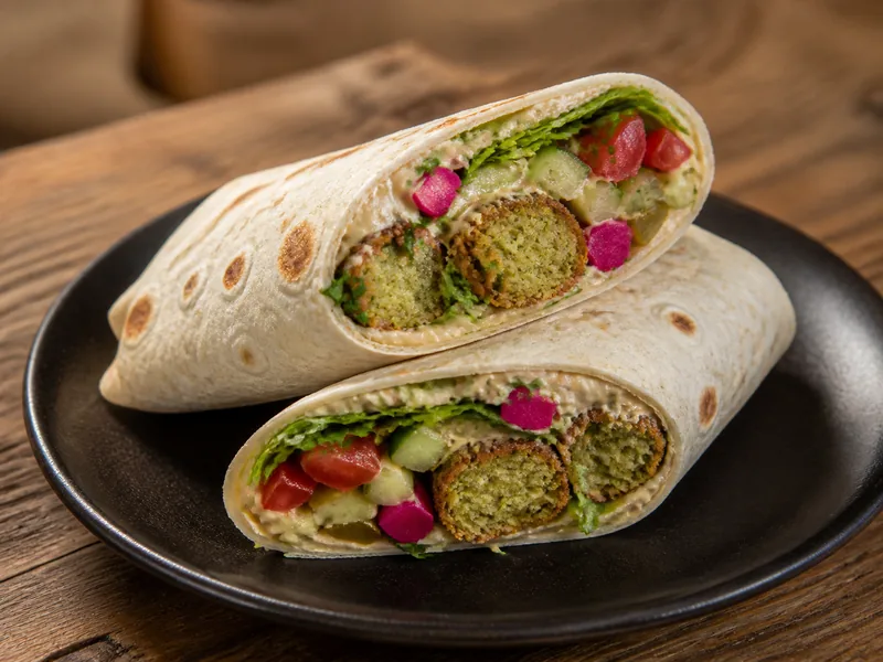 Danie Falafel wrap