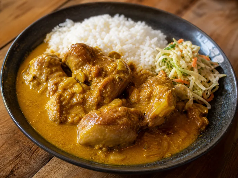 Danie Golonka w sosie curry