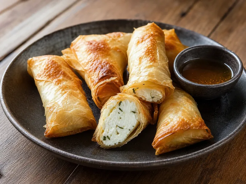 Danie Halloumi w cieście filo