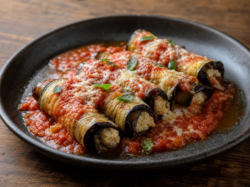 Danie Involtini di melanzane