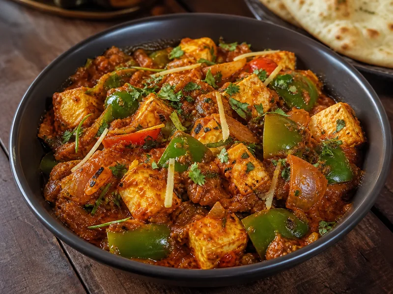 Danie Kadai Paneer