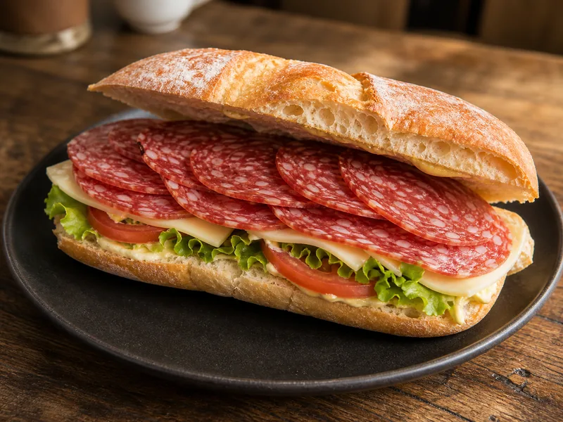 Danie Kanapka z salami