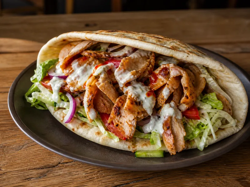 Danie Kebab z kurczakiem