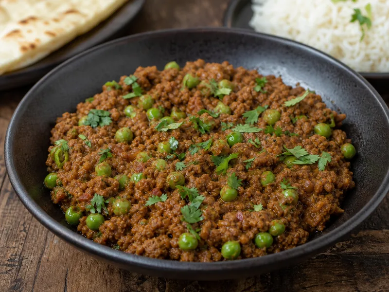 Danie Keema Kadhai Mutter