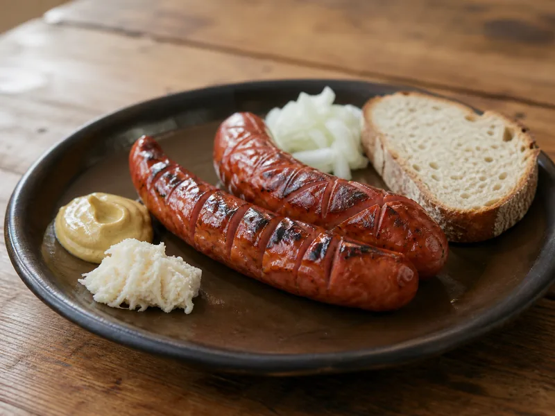 Danie Kiełbasa grillowana