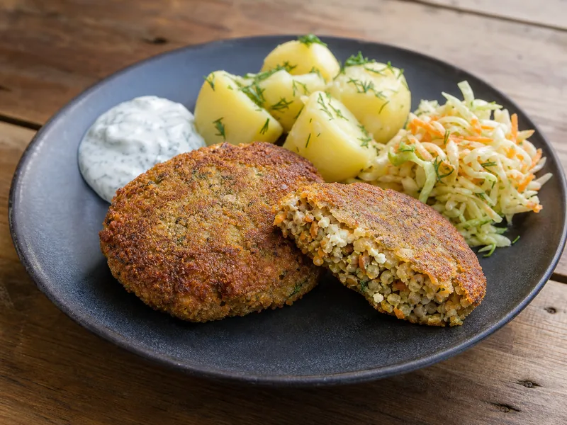 Danie Kotlet wegetariański