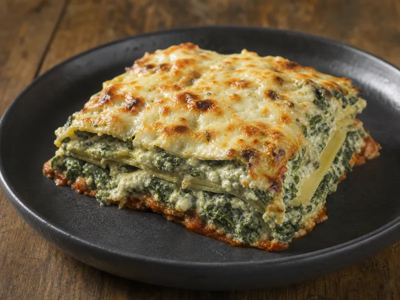 Danie Lasagne szpinakowa