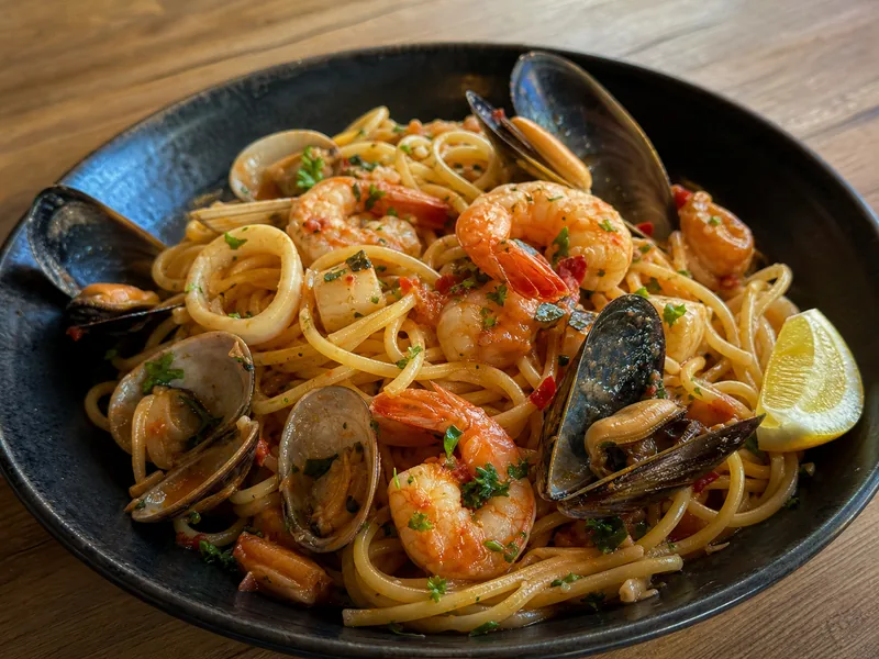 Danie Makaron frutti di mare