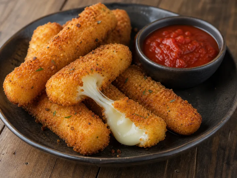 Danie Mozzarella w panierce