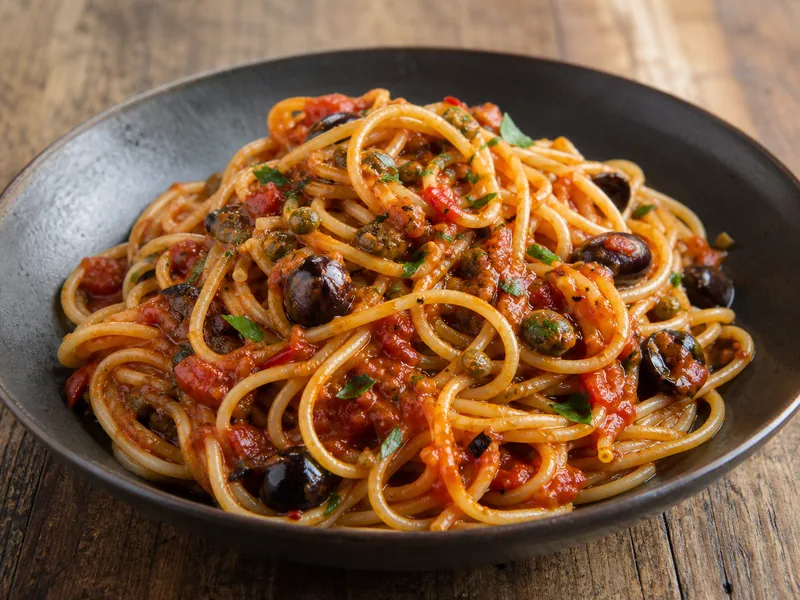 Danie Pasta Puttanesca
