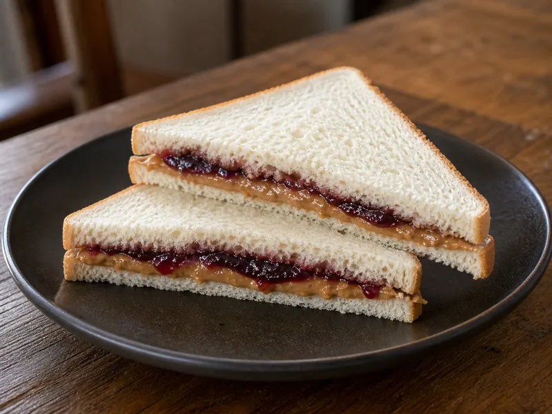 Danie Peanut butter and jelly sandwich