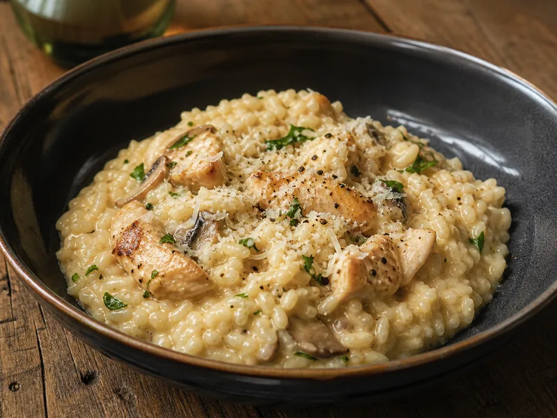 Danie Risotto z kurczakiem