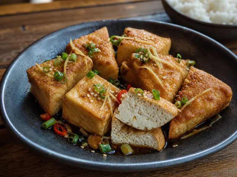 Danie Smażone tofu