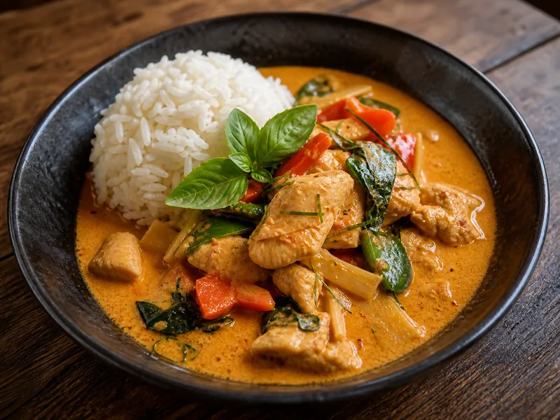 Danie Tajskie curry z kurczakiem