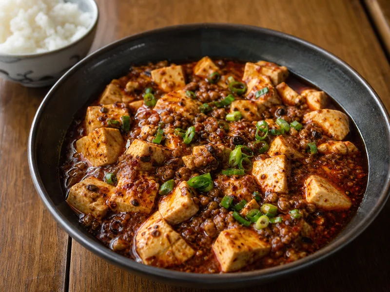 Danie Tofu po syczuańsku