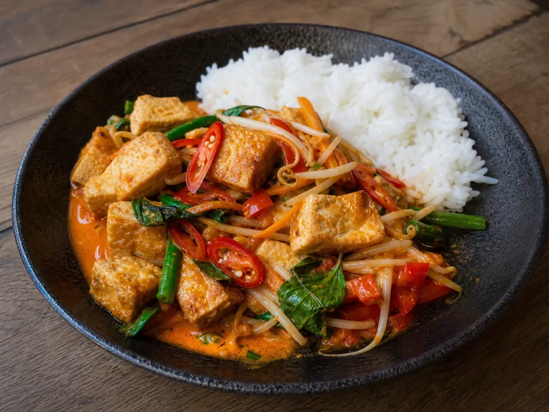 Danie Tofu po tajsku