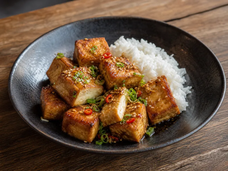 Danie Tofu smażone