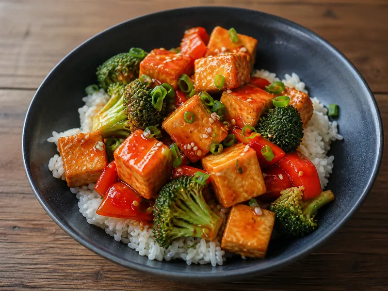 Danie Tofu sweet chilli