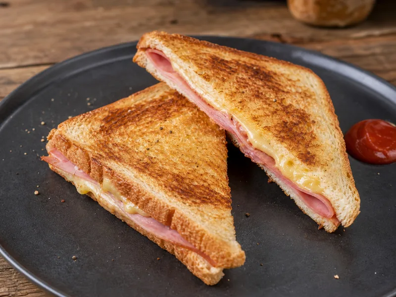Danie Tost z szynką