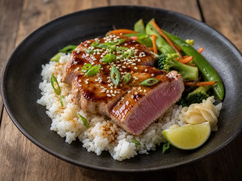Danie Tuńczyk teriyaki