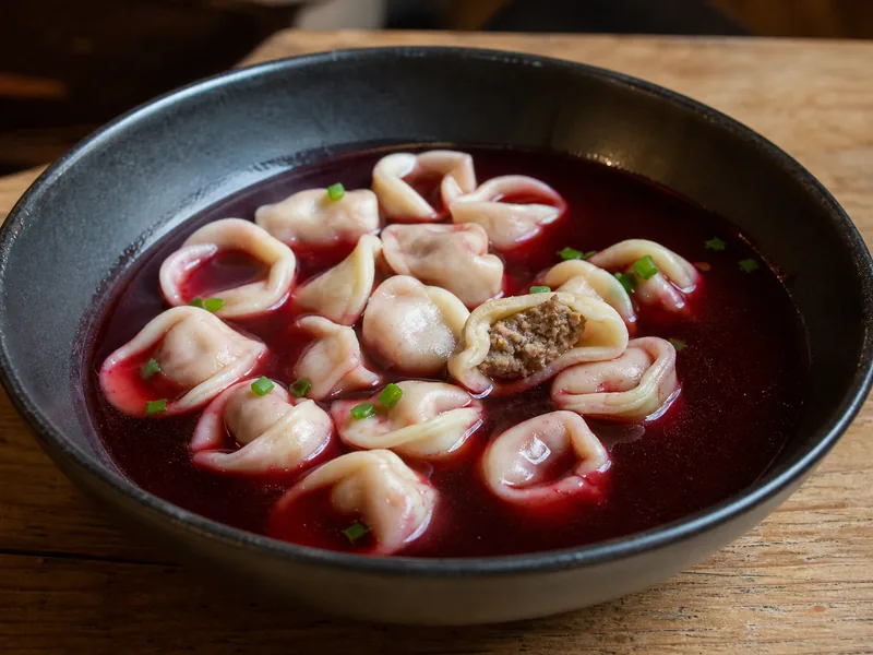 Danie Uszka z mięsem