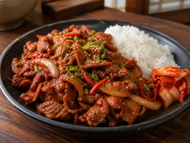 Danie Wieprzowina po koreańsku
