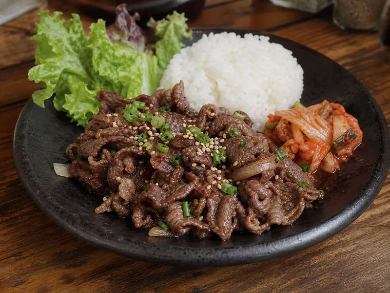 Danie Wołowina po koreańsku