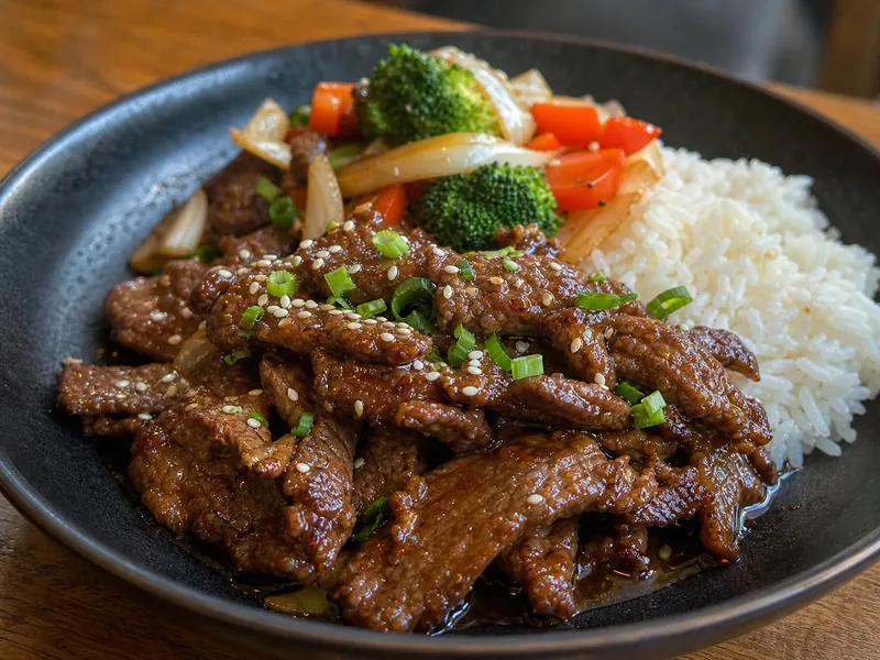 Danie Wołowina teriyaki