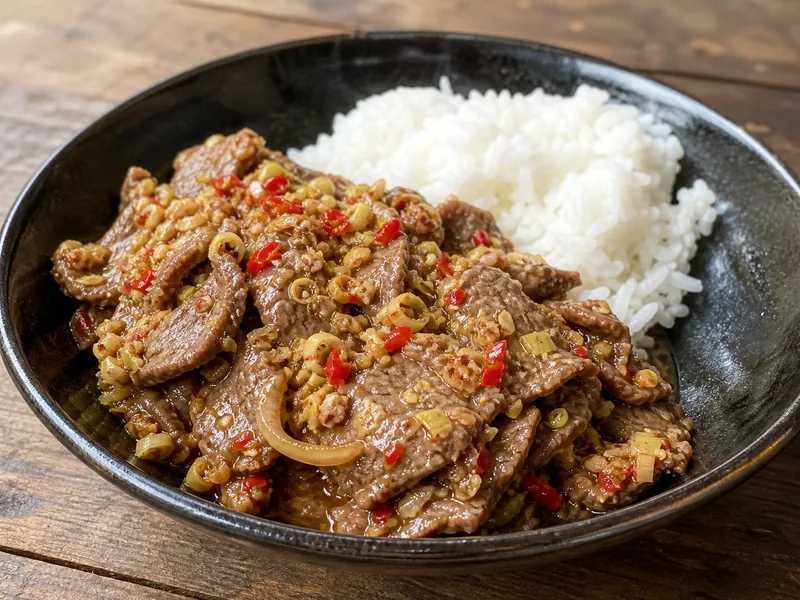 Danie Wołowina z chilli i trawą cytrynową
